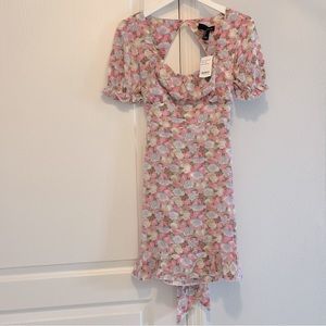 Pastel palette pink dress